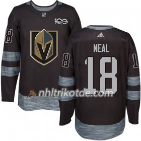 Vegas Golden Knights Trikot James Neal 18 1917-2017 100th Anniversary Adidas Schwarz Authentic - Herren